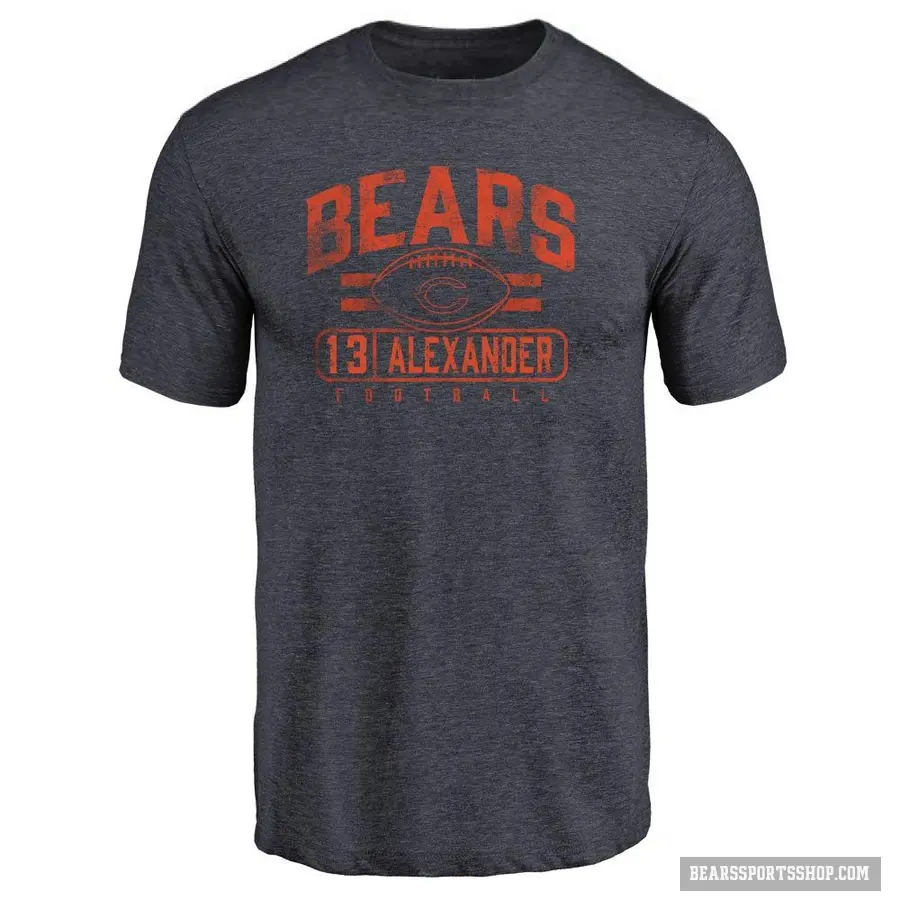 Youth ＃13 Maurice Alexander Chicago Bears Navy Flanker T-Shirt